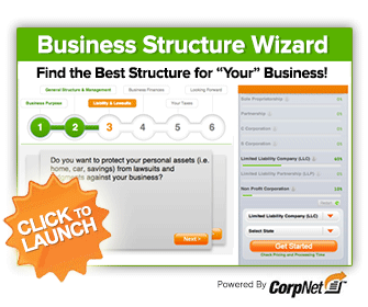 Business Structure Wizard - Find the Best Business Structure for Your Company